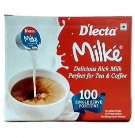 Dlecta Milke Delicious Rich Milk Perfect for Tea & Coffee  Pack  825 millilitre